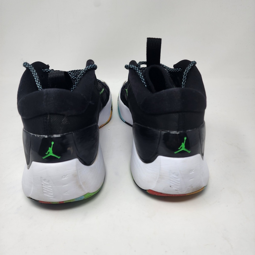 Nike Air Jordan Zoom Separate Black White Green Strike Shoe Men 8.5 DH0249 030 - Picture 4 of 9